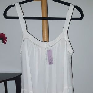 Flowy White Cover Dress